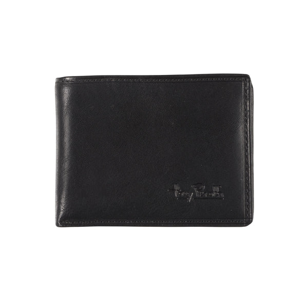 Tony Perotti Mens Mini Billfold Wallet with RFID (Black) 2