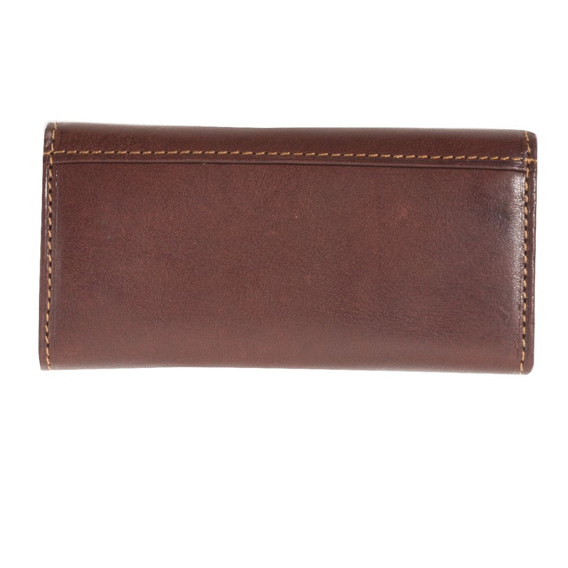 Tony Perotti Key Pouch with key hooks and coin pocket (Brown) 3