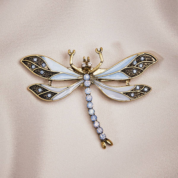 Dragonfly Brooch: Green  2
