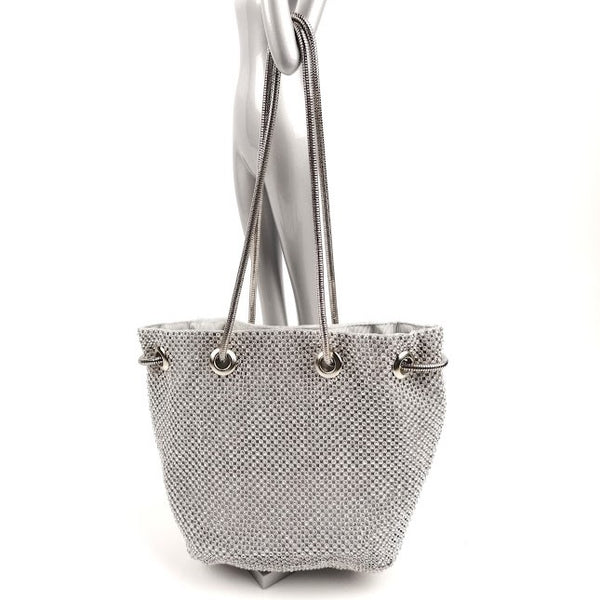 Diamante Evening Pouch - Silver Media 2 of 4