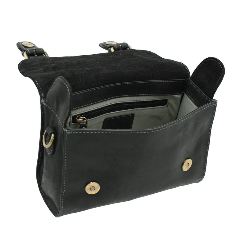 Tudor Satchel Black 3