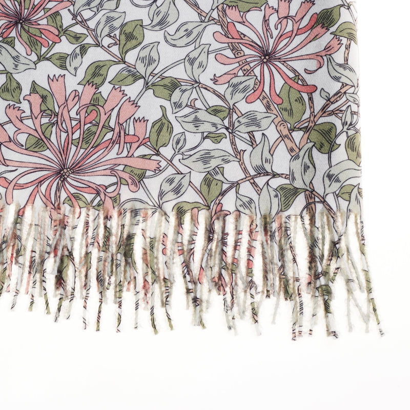 May Morris Honeysuckle - Art Pashmina 4