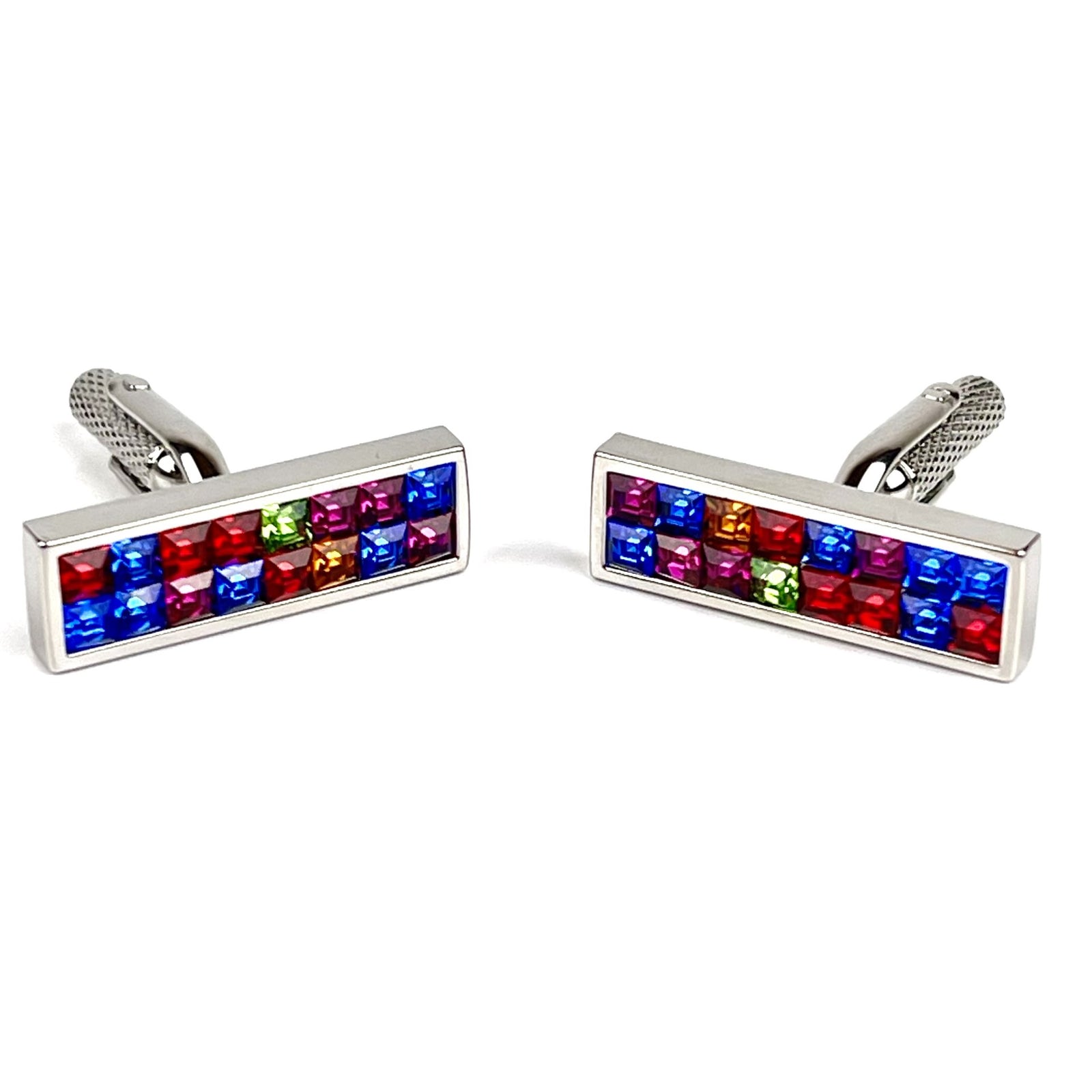 Swarovski Crystal Cross Cufflinks | Gifts for Men