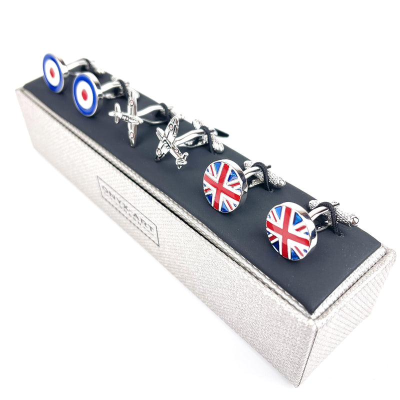 RAF Cufflinks - 3 Pair Gift Set Media 3 of 4