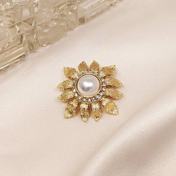 Sunflower 50s brooch 1