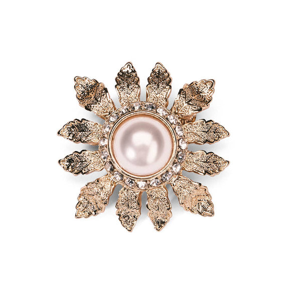 Sunflower 50s brooch