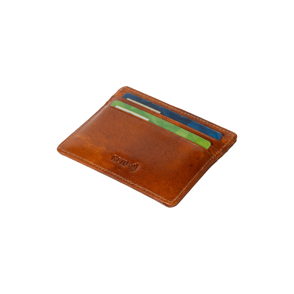 Tony Perotti Van Gogh Slim Leather Cardholder with Coin Pocket 2