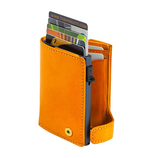 Furbo Unisex Leather RFID Card Holder with Coin Pocket Media 1 of 5