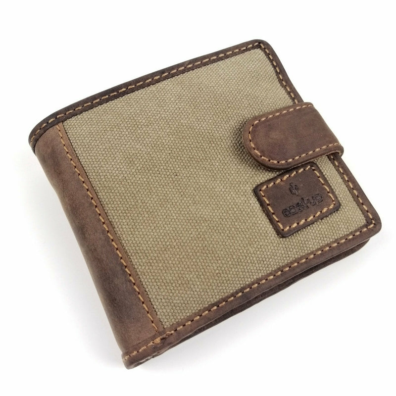 Cactus Tab Wallet with RFID - Khaki