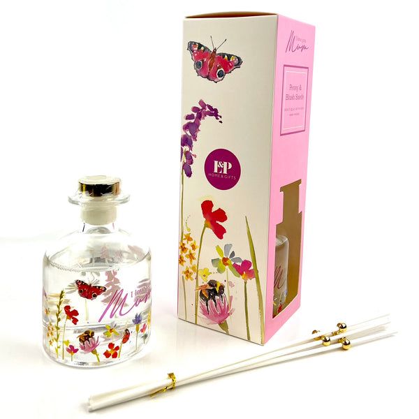 Floral I Love You Mum Reed Diffuser Media 2 of 3