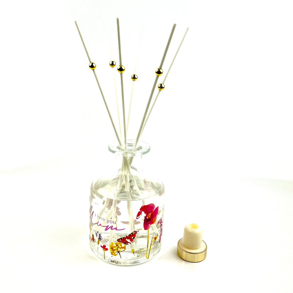 Floral I Love You Mum Reed Diffuser Media 1 of 3