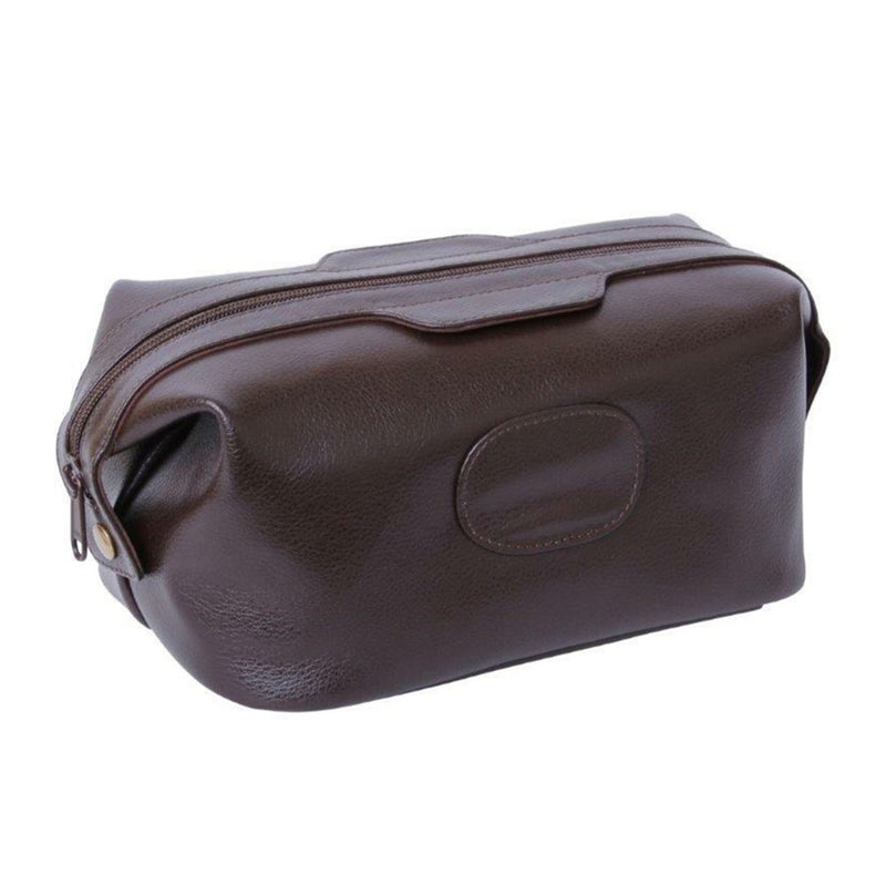 Genuine Leather Men’s Wash Bag Gift for Him Gift for Men