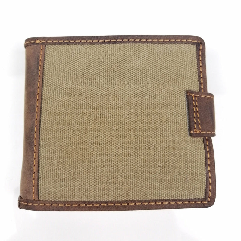 Cactus Tab Wallet with RFID - Khaki - Back