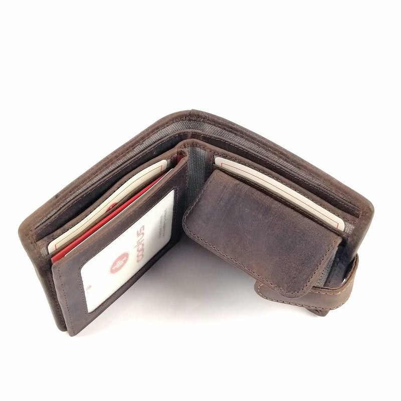 Cactus Tab Wallet RFID - Grey Open 2