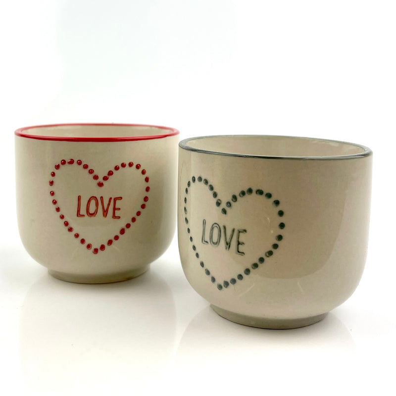 Love Heart Planters - Set of 2 Media 2 of 5