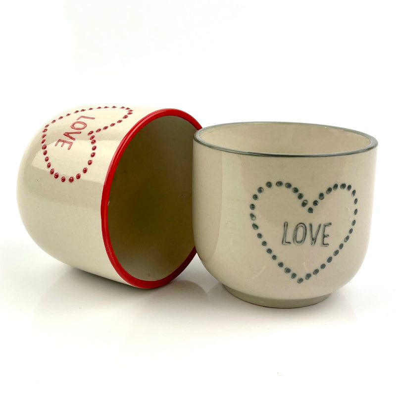 Love Heart Planters - Set of 2 Media 3 of 5