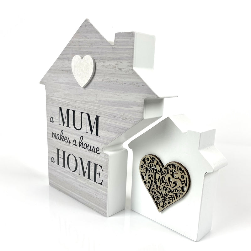  Mum Makes a House a Home Wooden Freestanding Plaque 3