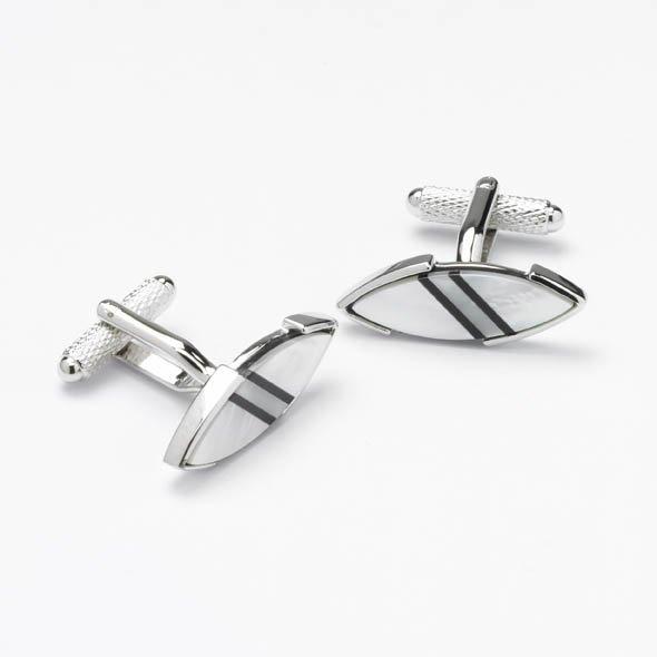 Oval Mother of Pearl Cufflinks