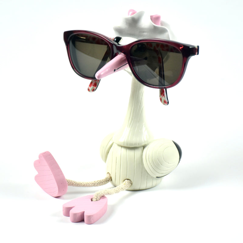 Stork - Children's Glasses Holder - Pink 4