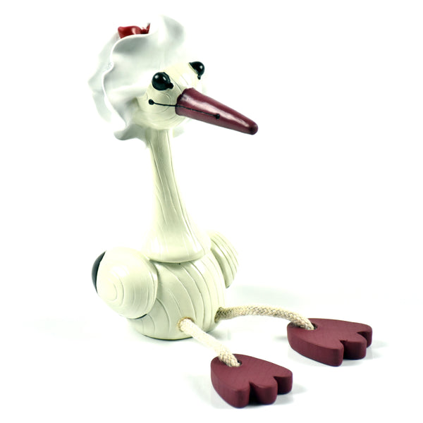 Stork - Children's Glasses Holder - Red