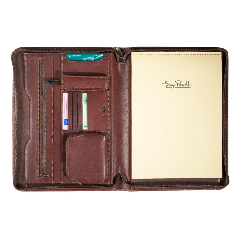 Tony Perotti Business A4 Professional Writing Pad (Brown)