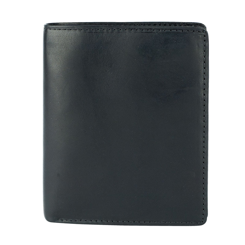 Tony Perotti Men's Vertical Billfold Wallet (Black) 2