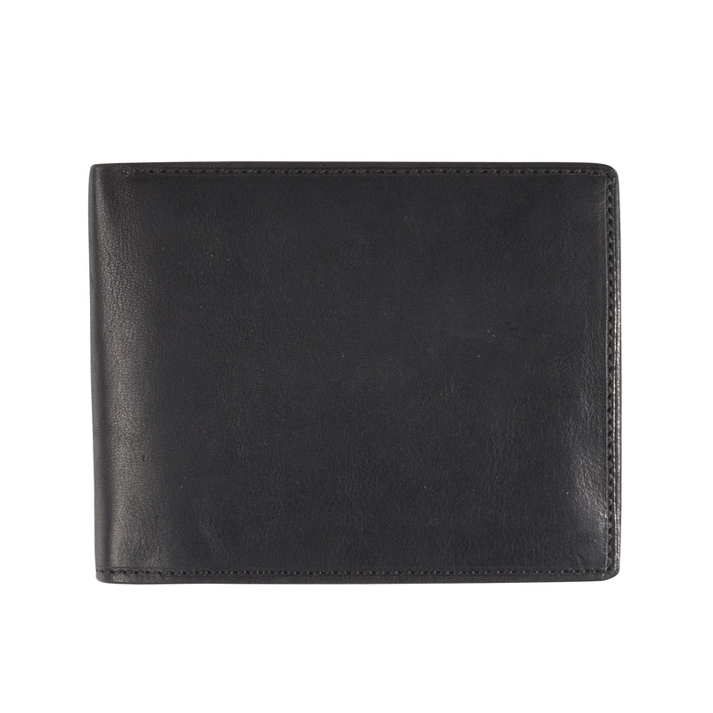 Tony Perotti Mens Large Billfold Wallet with RFID (Black) 3