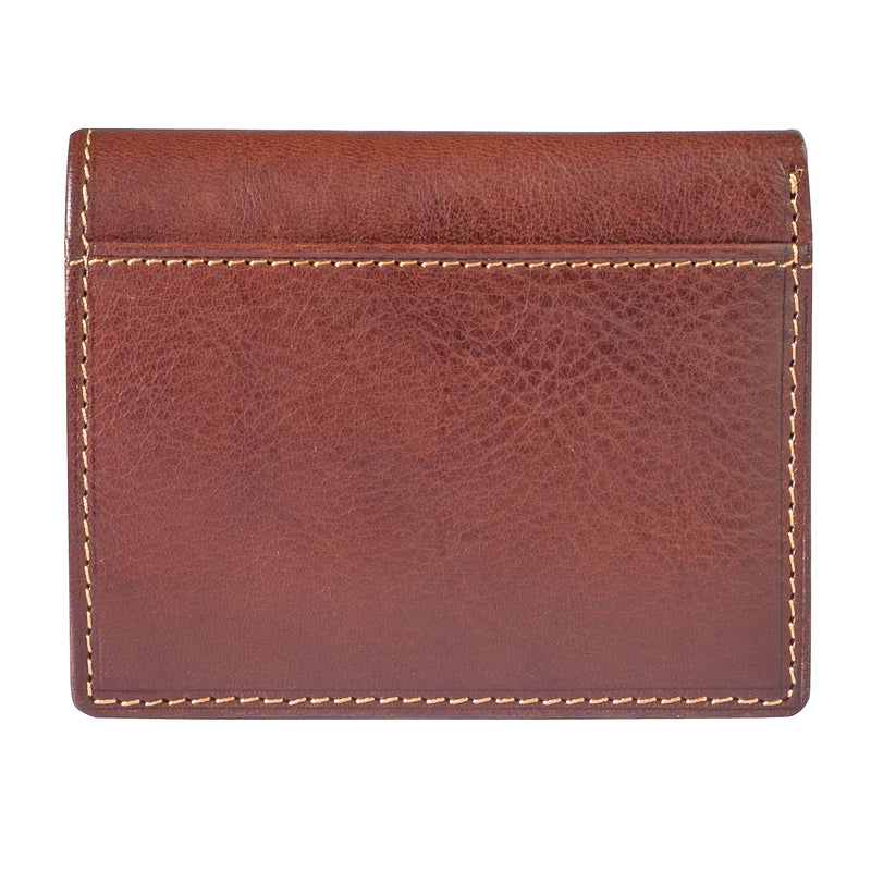 Tony Perotti Men's Slim Wallet with RFID (Brown) 3