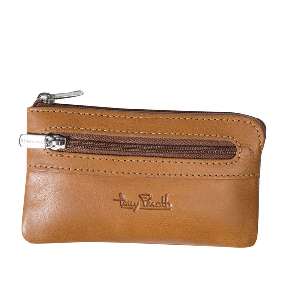 Tony Perotti Key Pouch with coin pocket (Miele)