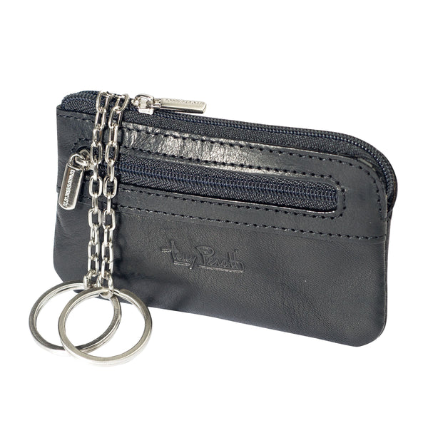 Tony Perotti Key Pouch with coin pocket (Black) Media 2