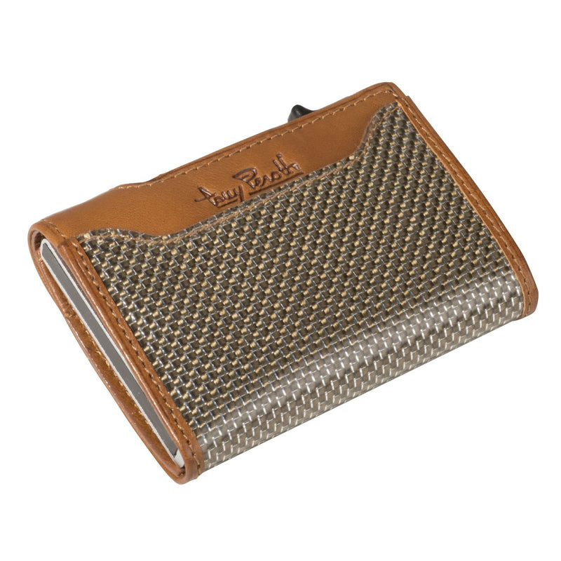 Tony Perotti Men's FURBO Titanium Card Holder (Miele)