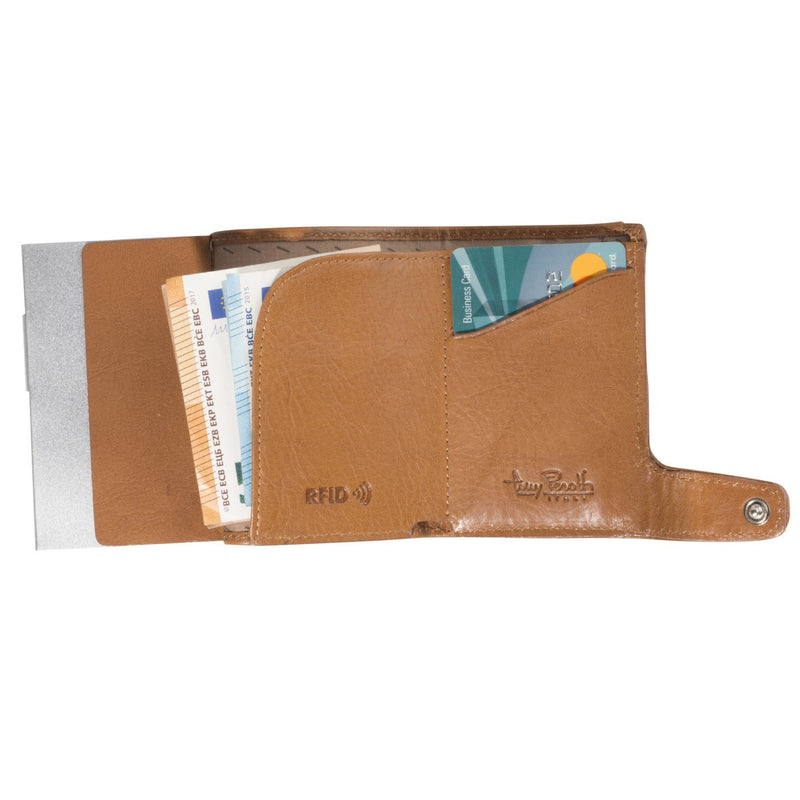 Tony Perotti Men's FURBO Titanium Card Holder (Miele)