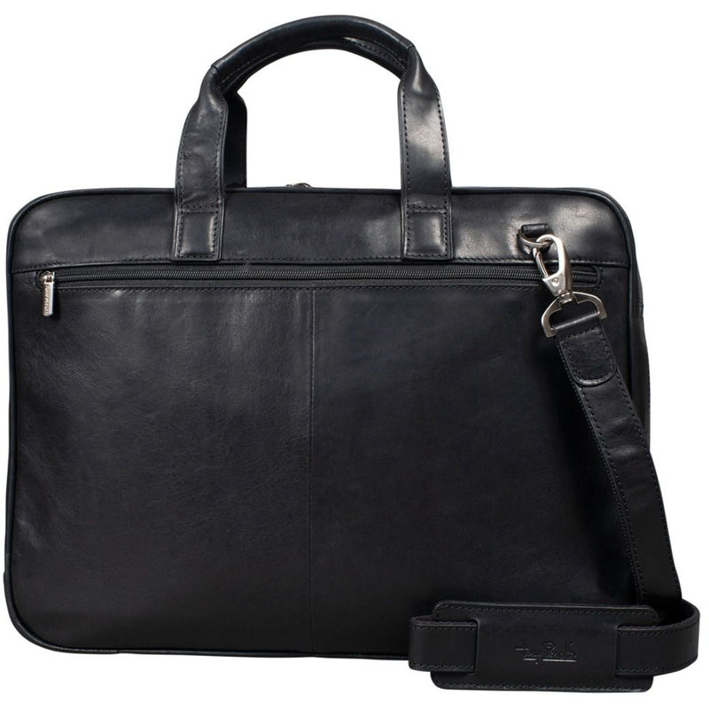 Tony Perotti Business Laptop Bag with removable shoulder strap (Black) Media 2 of 4